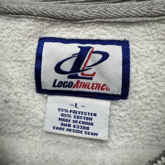 Vintage 90s Denver Broncos Sweatshirt Pullover Embroidered Heavyweight Men’s L - Picture 3 of 7